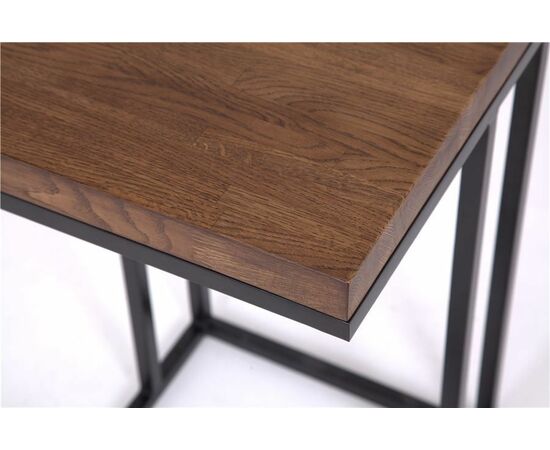 Стол кофейный Энди Loft (Дуб/каркас чёрный), изображение 8 | Интернет магазин мебели и декора LifeDekor