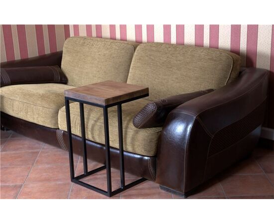 Стол кофейный Энди Loft (Дуб/каркас чёрный), изображение 12 | Интернет магазин мебели и декора LifeDekor