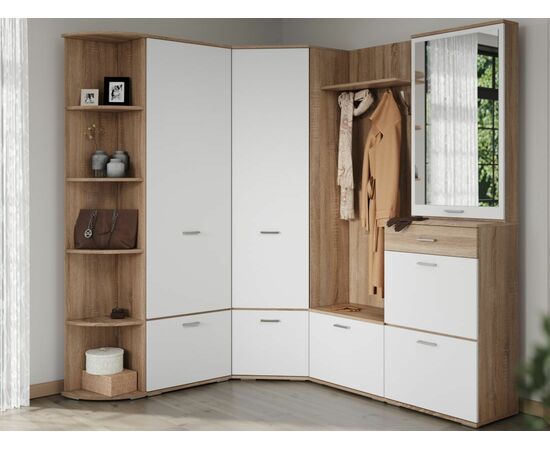 Зеркало «Виола», Дуб сонома/белый, изображение 6 | Интернет магазин мебели и декора LifeDekor