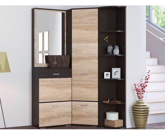 Зеркало «Виола», Венге/дуб сонома, изображение 5 | Интернет магазин мебели и декора LifeDekor