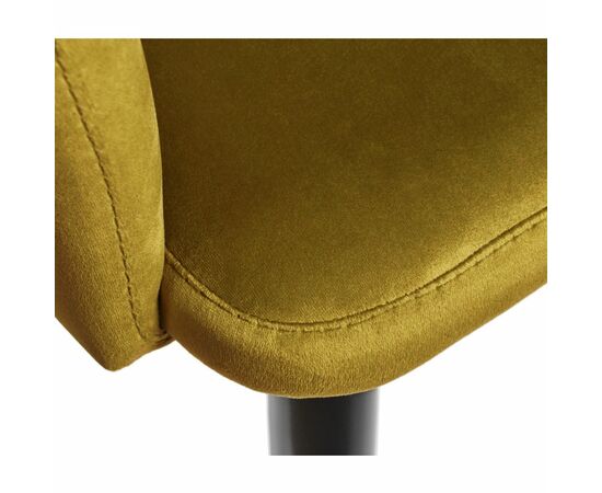 Стул Bruno горчичный, изображение 8 | Интернет магазин мебели и декора LifeDekor