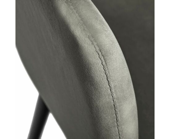 Стул Bruno тёмно-серый, изображение 7 | Интернет магазин мебели и декора LifeDekor