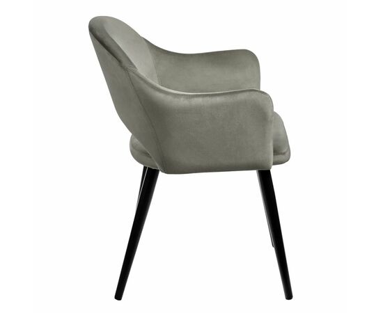 Стул Bruno тёмно-серый, изображение 3 | Интернет магазин мебели и декора LifeDekor