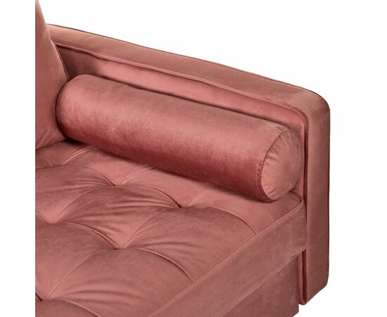 Диван Scott трехместный пыльно-розовый, Цвет: Пыльно-розовый, изображение 8 | Интернет магазин мебели и декора LifeDekor