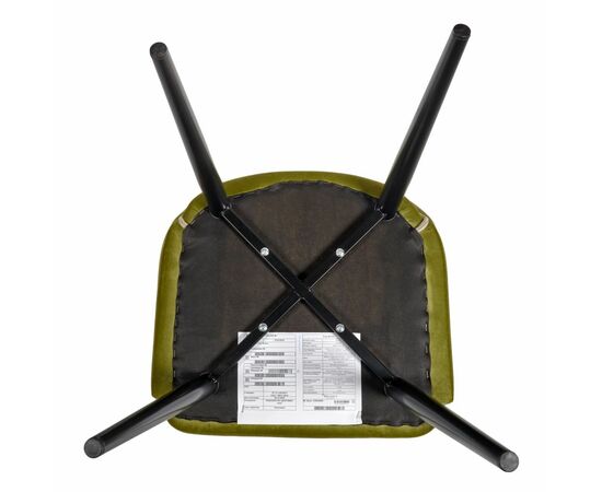 Стул Bruno ярко-зелёный, изображение 10 | Интернет магазин мебели и декора LifeDekor