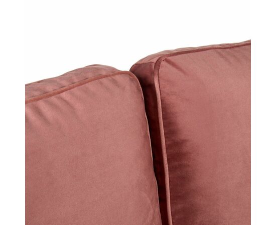 Диван Scott трехместный пыльно-розовый, Цвет: Пыльно-розовый, изображение 6 | Интернет магазин мебели и декора LifeDekor