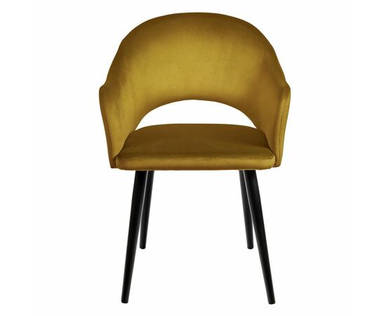 Стул Bruno горчичный, изображение 2 | Интернет магазин мебели и декора LifeDekor