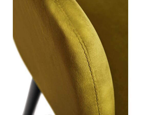 Стул Bruno горчичный, изображение 7 | Интернет магазин мебели и декора LifeDekor