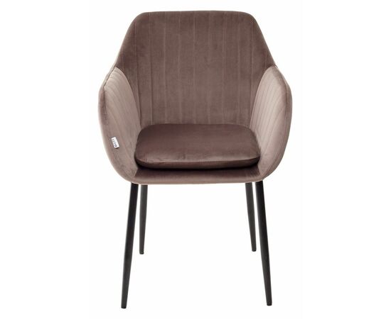 Стул ALABAMA BLUVEL-38 LATTE, велюр / черный каркас М-City, изображение 2 | Интернет магазин мебели и декора LifeDekor