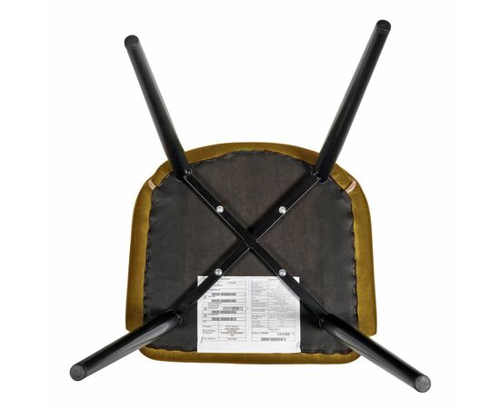 Стул Bruno горчичный, изображение 10 | Интернет магазин мебели и декора LifeDekor