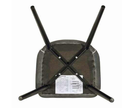 Стул Bruno тёмно-серый, изображение 10 | Интернет магазин мебели и декора LifeDekor