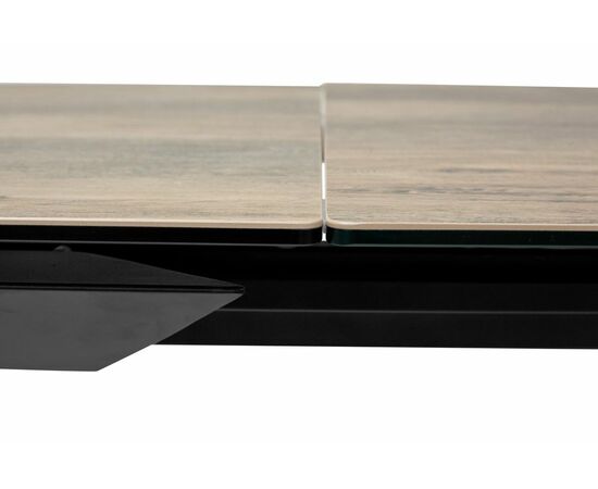 Стол CREMONA 180 KL-61 Под дерево, итальянская керамика / черный каркас М-City, изображение 4 | Интернет магазин мебели и декора LifeDekor