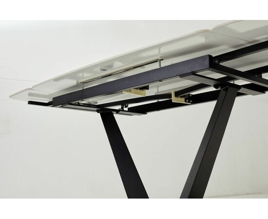 Стол ALATRI 120 MATT WHITE MARBLE SINTERED STONE / BLACK М-City, изображение 6 | Интернет магазин мебели и декора LifeDekor