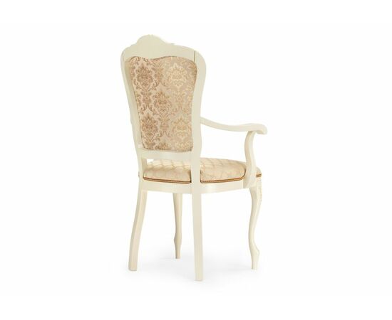 Стул деревянный Руджеро патина золото / бежевый, изображение 4 | Интернет магазин мебели и декора LifeDekor