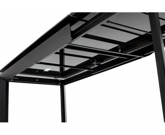 Стол CREMONA 180 KL-61 Под дерево, итальянская керамика / черный каркас М-City, изображение 3 | Интернет магазин мебели и декора LifeDekor