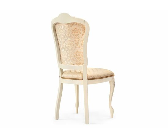 Стул деревянный Руджеро патина золото / бежевый комби, изображение 4 | Интернет магазин мебели и декора LifeDekor