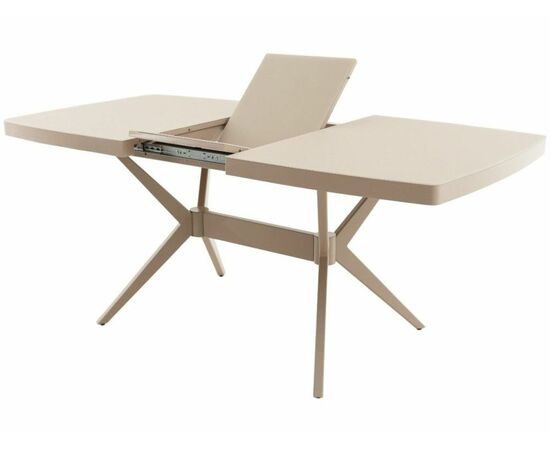 Стол «Оскар» 2м GLASS 140x90, стекло капучино, изображение 4 | Интернет магазин мебели и декора LifeDekor