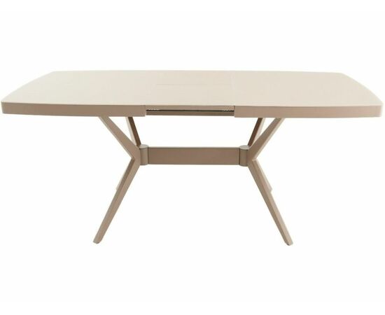 Стол «Оскар» 2м GLASS 140x90, стекло капучино, изображение 7 | Интернет магазин мебели и декора LifeDekor