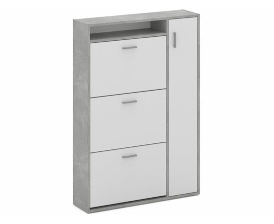 Тумба «Толедо-2», Ателье светлый/белый, изображение 2 | Интернет магазин мебели и декора LifeDekor