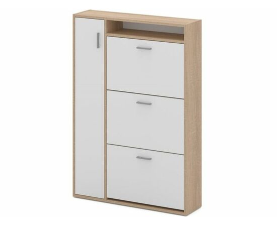 Тумба «Толедо-2», Дуб сонома/белый | Интернет магазин мебели и декора LifeDekor