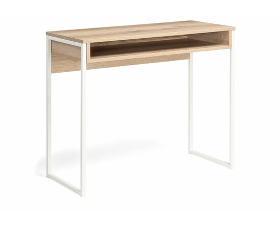 Стол Лео Лофт дуб делано светлый / матовый белый | Интернет магазин мебели и декора LifeDekor