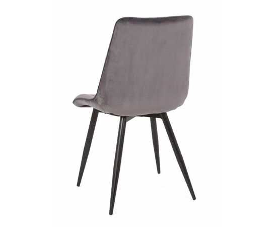 Стул С-1249-B (Grey velvet), изображение 4 | Интернет магазин мебели и декора LifeDekor