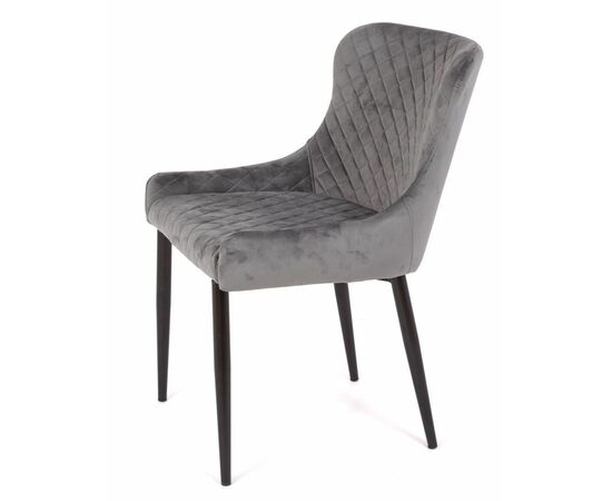 Стул С-1162 (Grey velvet), изображение 5 | Интернет магазин мебели и декора LifeDekor