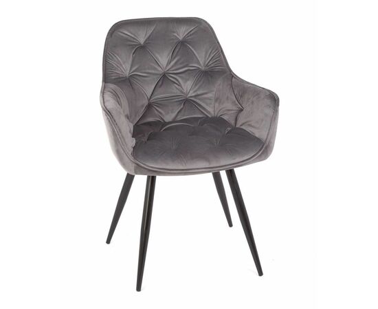 Стул С-888 (Grey velvet), изображение 3 | Интернет магазин мебели и декора LifeDekor