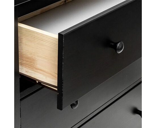 Комод Мира 03 (чёрный), изображение 6 | Интернет магазин мебели и декора LifeDekor