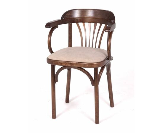 Стул Венский мягкий (темный тон, ткань RS 16), изображение 2 | Интернет магазин мебели и декора LifeDekor