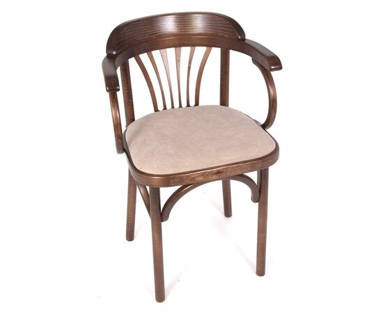 Стул Венский мягкий (темный тон, ткань RS 16), изображение 7 | Интернет магазин мебели и декора LifeDekor