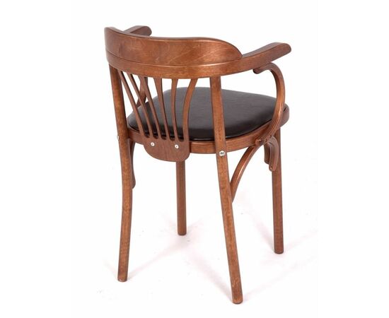 Стул Венский мягкий (средний тон, кожзам коричневый), изображение 7 | Интернет магазин мебели и декора LifeDekor