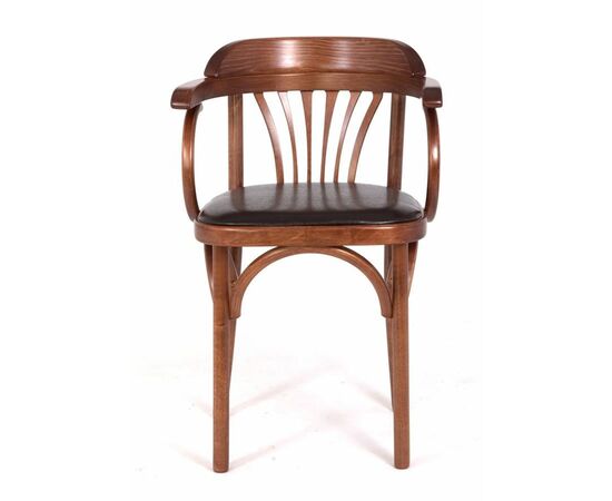 Стул Венский мягкий (средний тон, кожзам коричневый), изображение 8 | Интернет магазин мебели и декора LifeDekor