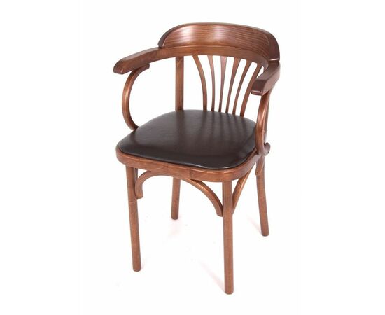 Стул Венский мягкий (средний тон, кожзам коричневый), изображение 9 | Интернет магазин мебели и декора LifeDekor