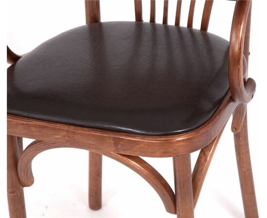 Стул Венский мягкий (средний тон, кожзам коричневый), изображение 11 | Интернет магазин мебели и декора LifeDekor