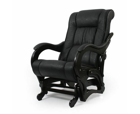 Кресло-маятник Сенатор 78 (Венге / Дунди 109 к/з) | Интернет магазин мебели и декора LifeDekor