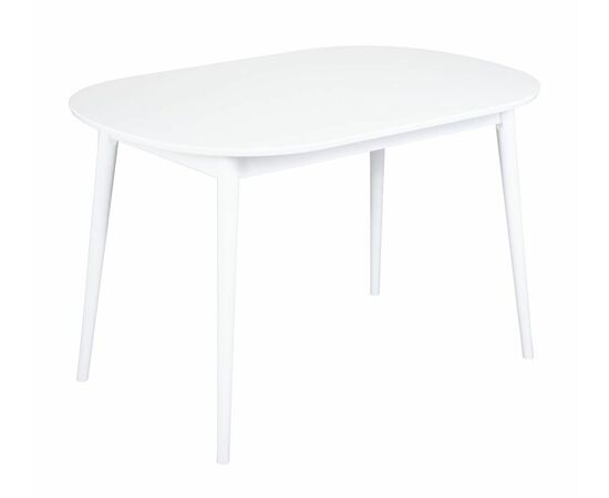 Стол овальный Алиса-1200  (белый/белый) раздвижной, изображение 2 | Интернет магазин мебели и декора LifeDekor