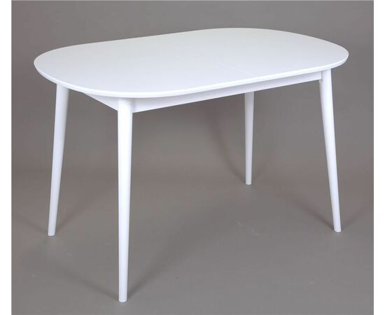 Стол овальный Алиса-1200  (белый/белый) раздвижной, изображение 7 | Интернет магазин мебели и декора LifeDekor