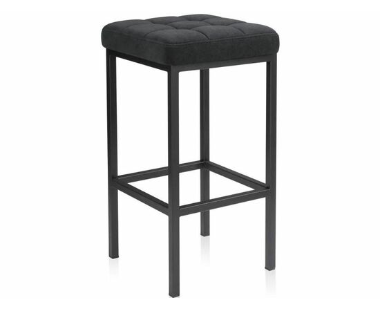 Стул «Камелот» ДП 2-07, велюр «Катания Черный», каркас черный матовый, изображение 2 | Интернет магазин мебели и декора LifeDekor