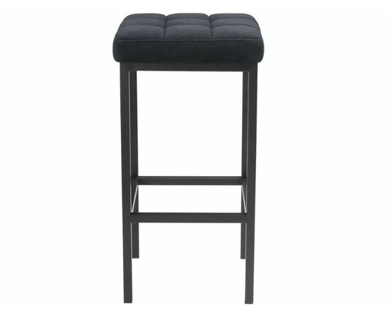 Стул «Камелот» ДП 2-07, велюр «Катания Черный», каркас черный матовый, изображение 4 | Интернет магазин мебели и декора LifeDekor