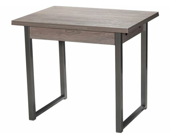 Стол М102 «Алан» ДП1-01-11 900(1200)(1500)*670, ЛДСП:Навара, Н/стола (Металлик), изображение 2 | Интернет магазин мебели и декора LifeDekor