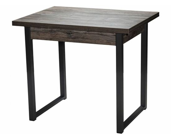 Стол М102 «Алан» ДП1-01-11 900(1200)(1500)*670, ЛДСП:Сосна Пасадена, Н/стола (Графит), изображение 2 | Интернет магазин мебели и декора LifeDekor