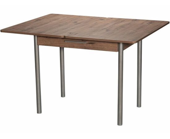 Стол М20 ДП1-02-05 900(1200)*600, ЛДСП:Дуб Велингтон, Н/стола (Металлик), изображение 4 | Интернет магазин мебели и декора LifeDekor