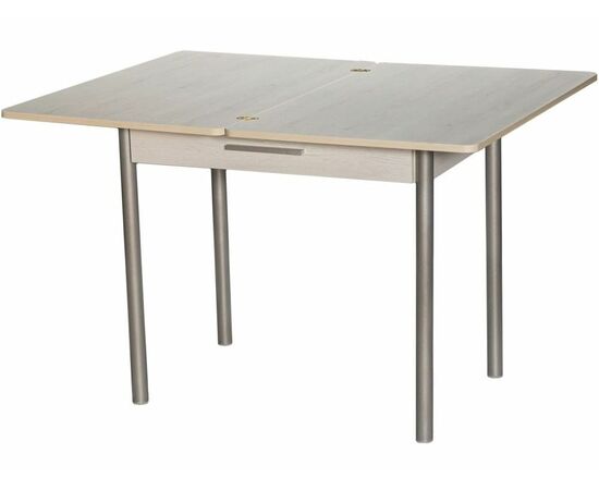 Стол М20 ДП1-02-05 900(1200)*600, ЛДСП:Дуб Самерсет, Н/стола (Металлик), изображение 4 | Интернет магазин мебели и декора LifeDekor