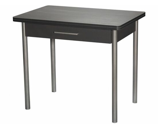 Стол М20 ДП1-02-05 900(1200)*600, ЛДСП:Графит, Н/стола (Графит), изображение 2 | Интернет магазин мебели и декора LifeDekor