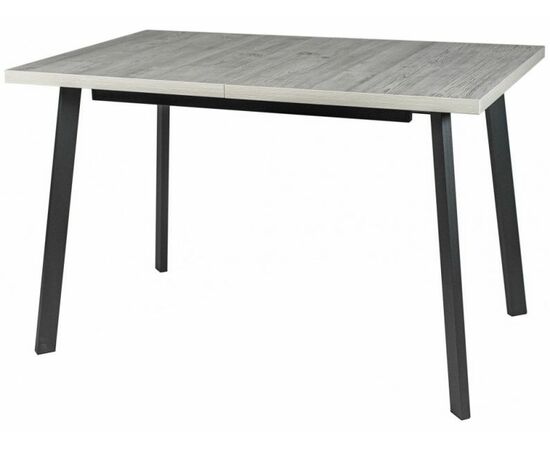 Стол М96 «Каспер» ДП1-02-06 1200 (1600)*750 ЛДСП «Наоми», графит | Интернет магазин мебели и декора LifeDekor