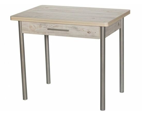 Стол М20 ДП1-02-05 900(1200)*600, ЛДСП:Наоми, Н/стола (Металлик) | Интернет магазин мебели и декора LifeDekor