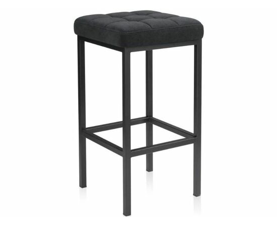 Стул «Камелот» ДП 2-07, велюр «Катания Черный», каркас черный матовый | Интернет магазин мебели и декора LifeDekor