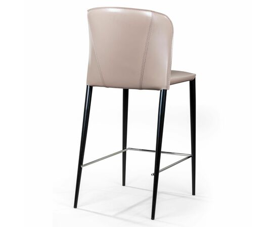 Стул полубарный Albert, кожа капучино, изображение 6 | Интернет магазин мебели и декора LifeDekor