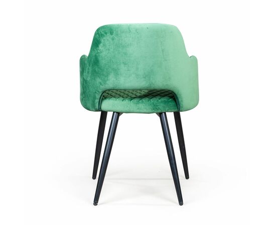 Стул с подлокотниками William,бархат нефритовый, изображение 7 | Интернет магазин мебели и декора LifeDekor